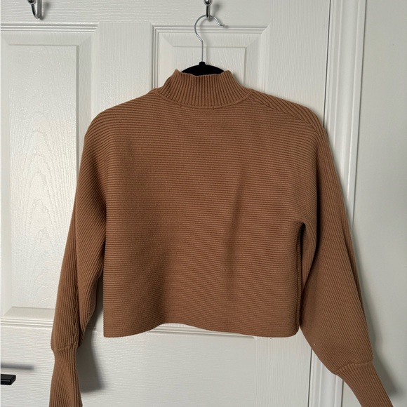 Zara Ribbed Mock Turtleneck Sweater in Size S - Picture 3 of 5